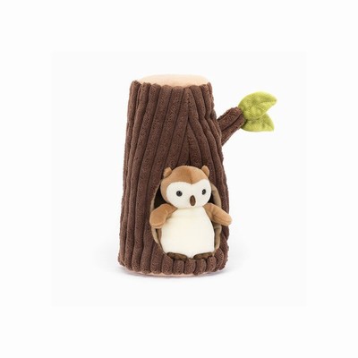 Jellycat Forest Fauna Owl New Zealand | XOWYU5796